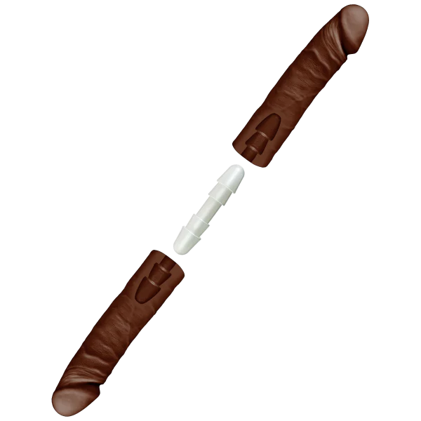 The Double D 16 inches Ultraskyn Dildo