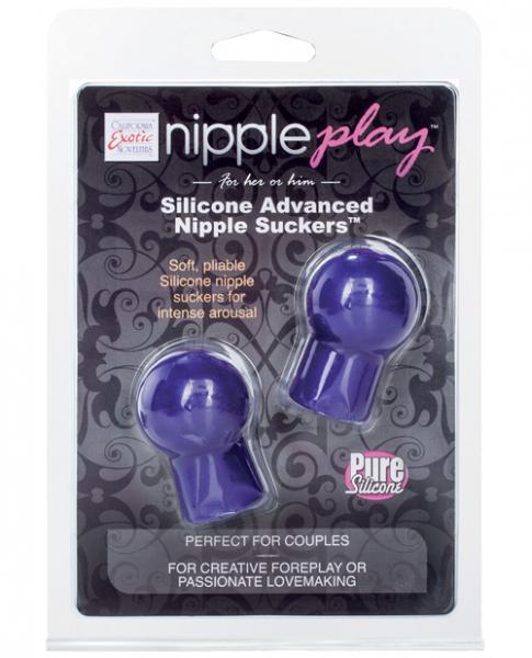 Advanced Silicone Nipple Suckers Purple