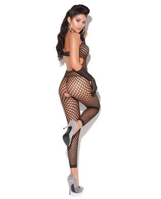 Vivace crochet bodystocking black o/s