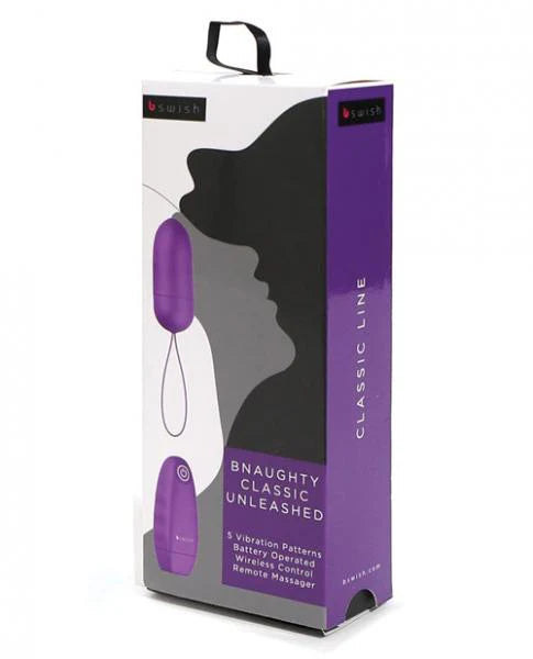 Bnaughty Classic Unleashed Bullet Vibrator Purple