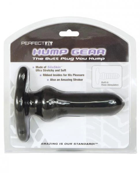 Hump Gear Black Butt Plug