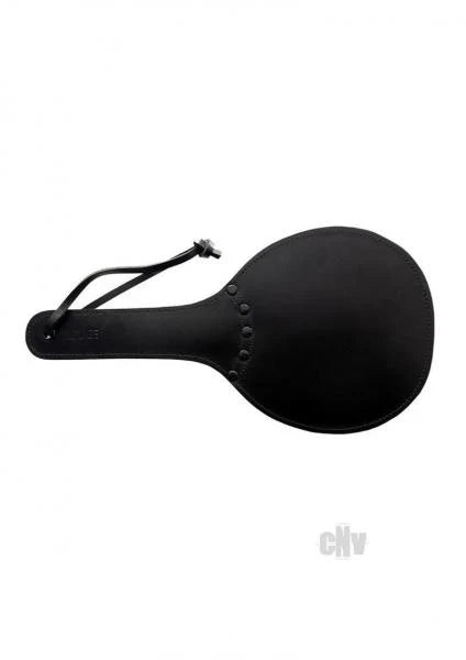 Padded Leather Ping Pong Paddle Black