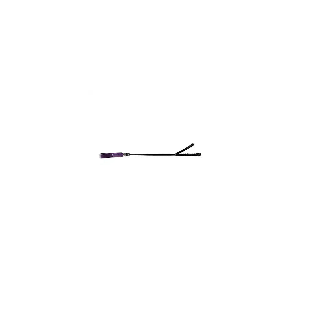 Short Riding Crop Slim Tip (20) -PURPLE