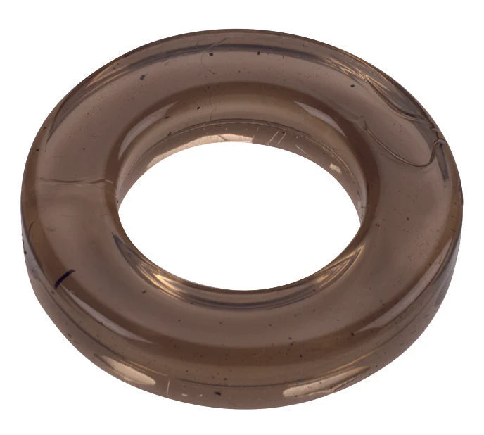 Spartacus Elastomer Cock Ring - Metro Black