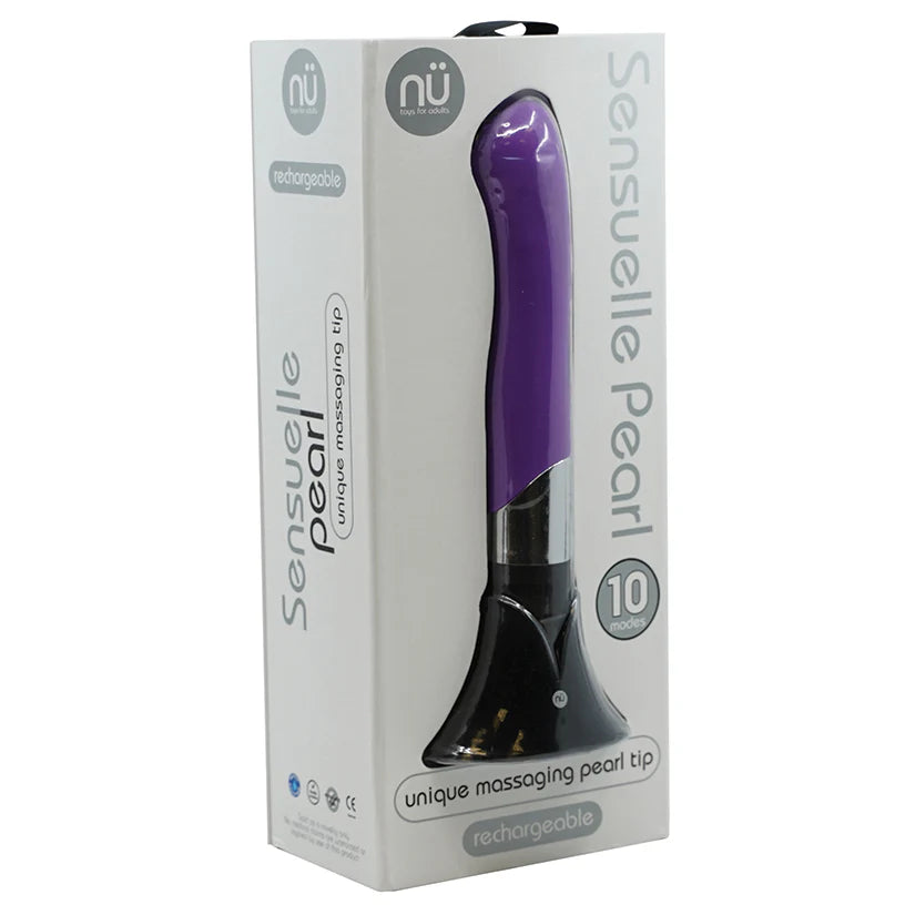 Nu Sensuelle Pearl Rechargeable Vibrator - Purple
