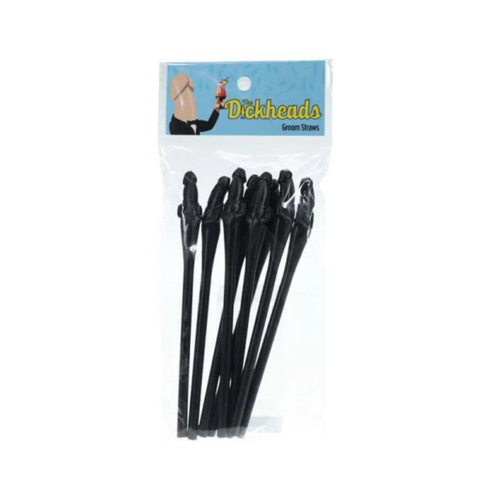 The Dickheads Groom Straws
