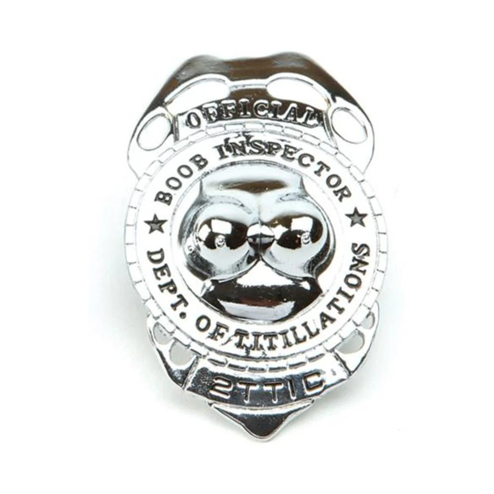Official Boob Inspector Badge