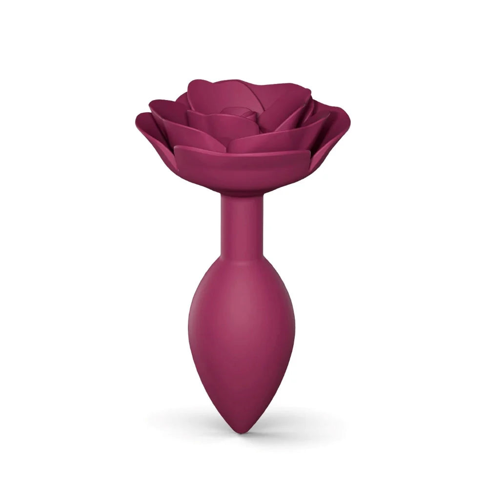 Love To Love Open Roses Anal Plug Medium Plum Star