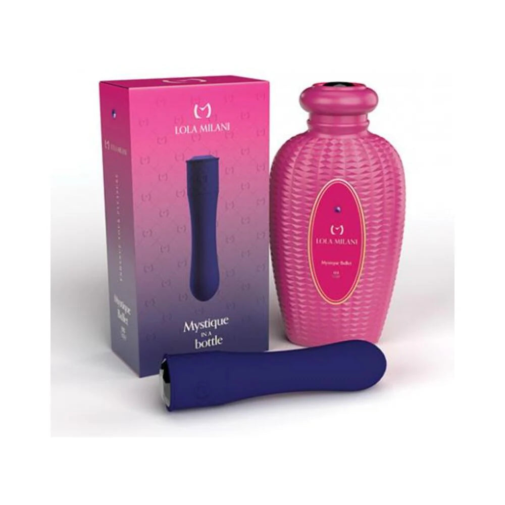 Lola Milani Mystique Bullet W/pink Bottle - Dark Purple