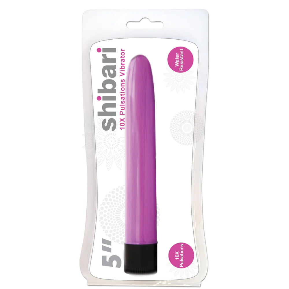 5'' 10X Pulsations Vibrator Pink