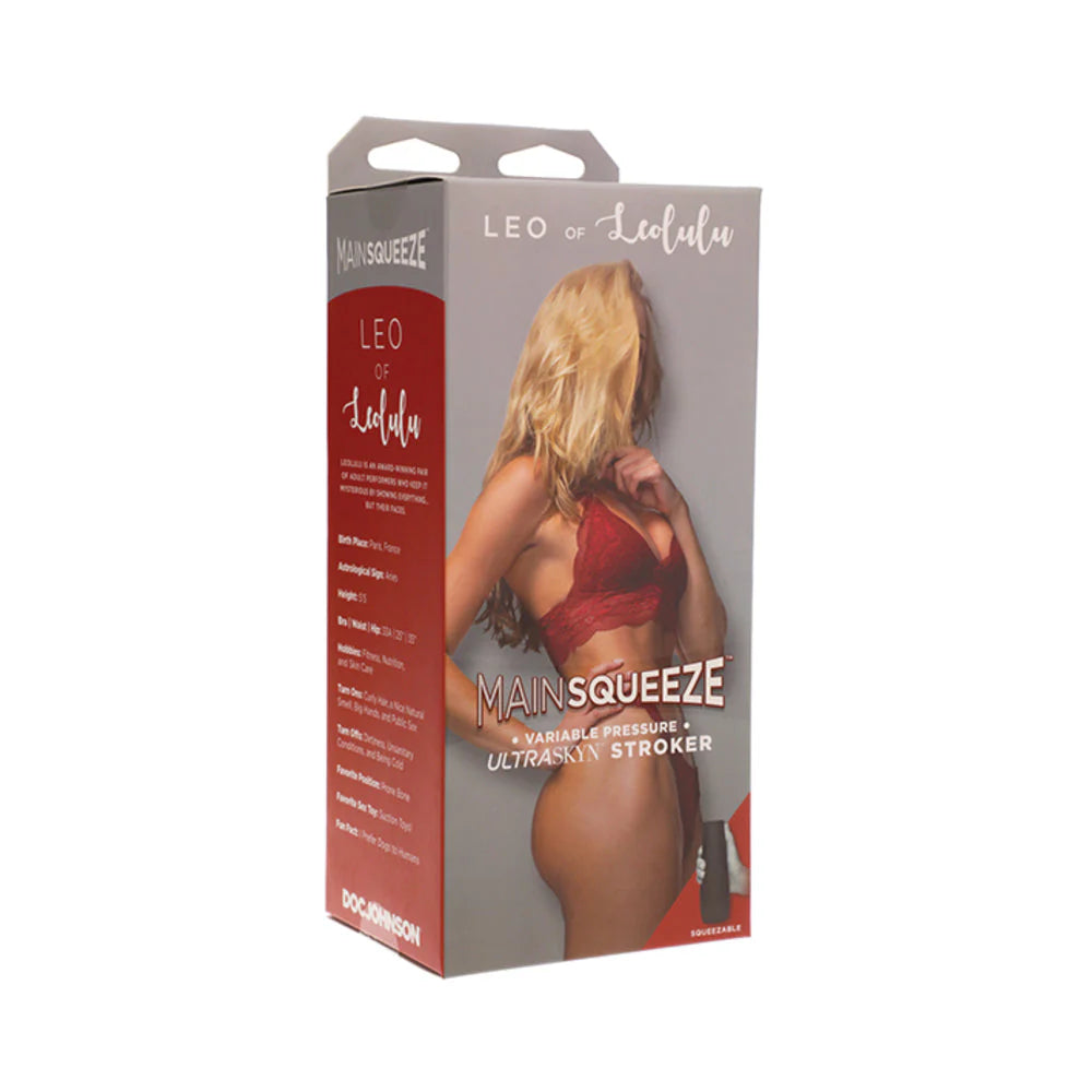 Main Squeeze - Leo Of Leolulu - Ultraskyn Stroker - Pussy Vanilla