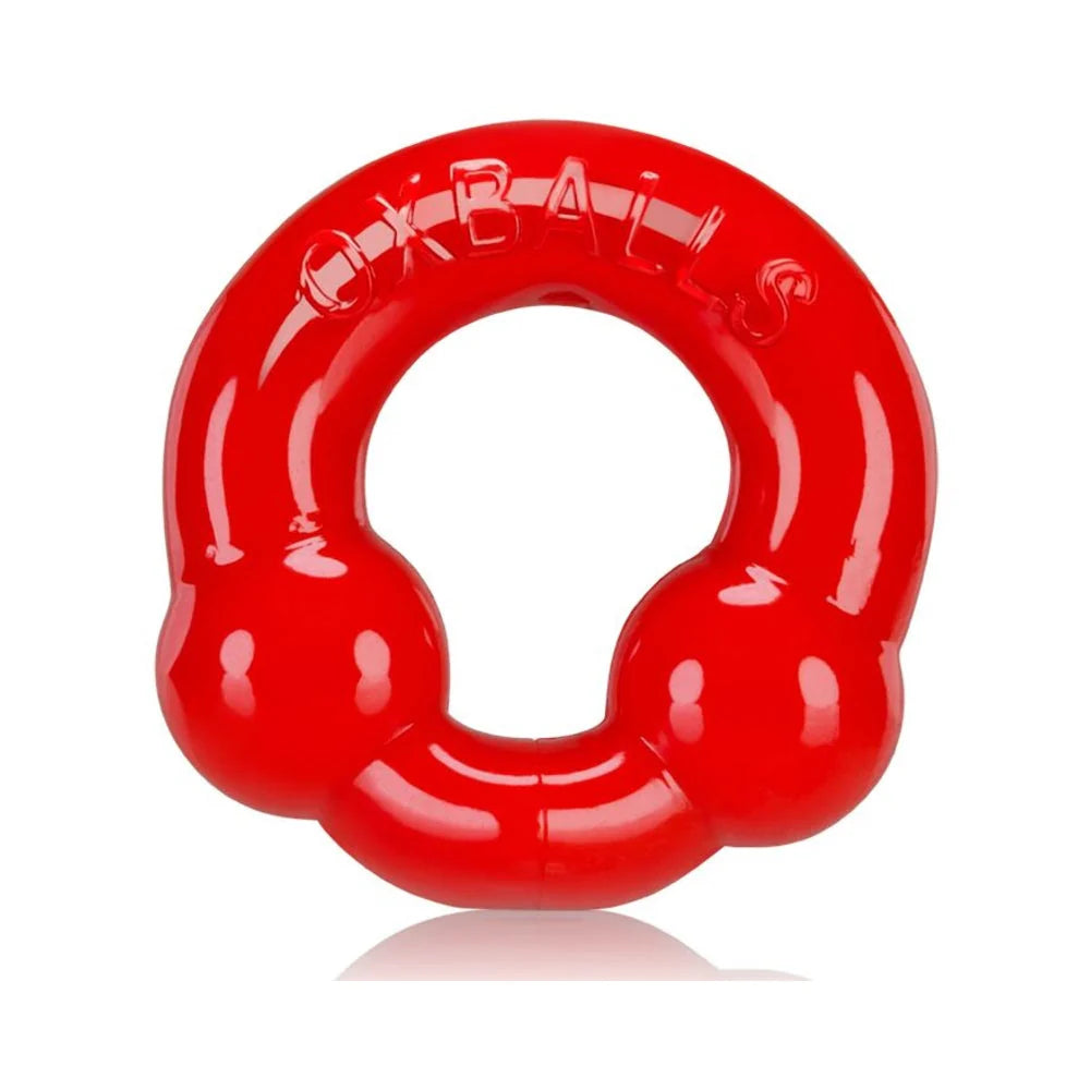 Oxballs 2-pack Cockring, Steel & Red