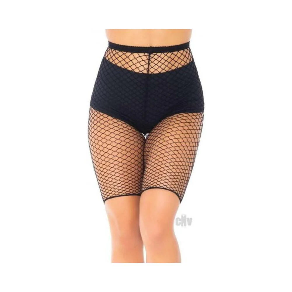 Industrial Net Biker Shorts Os Black