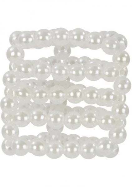 Peal Stroker Beads Small 1.5 Inch - White