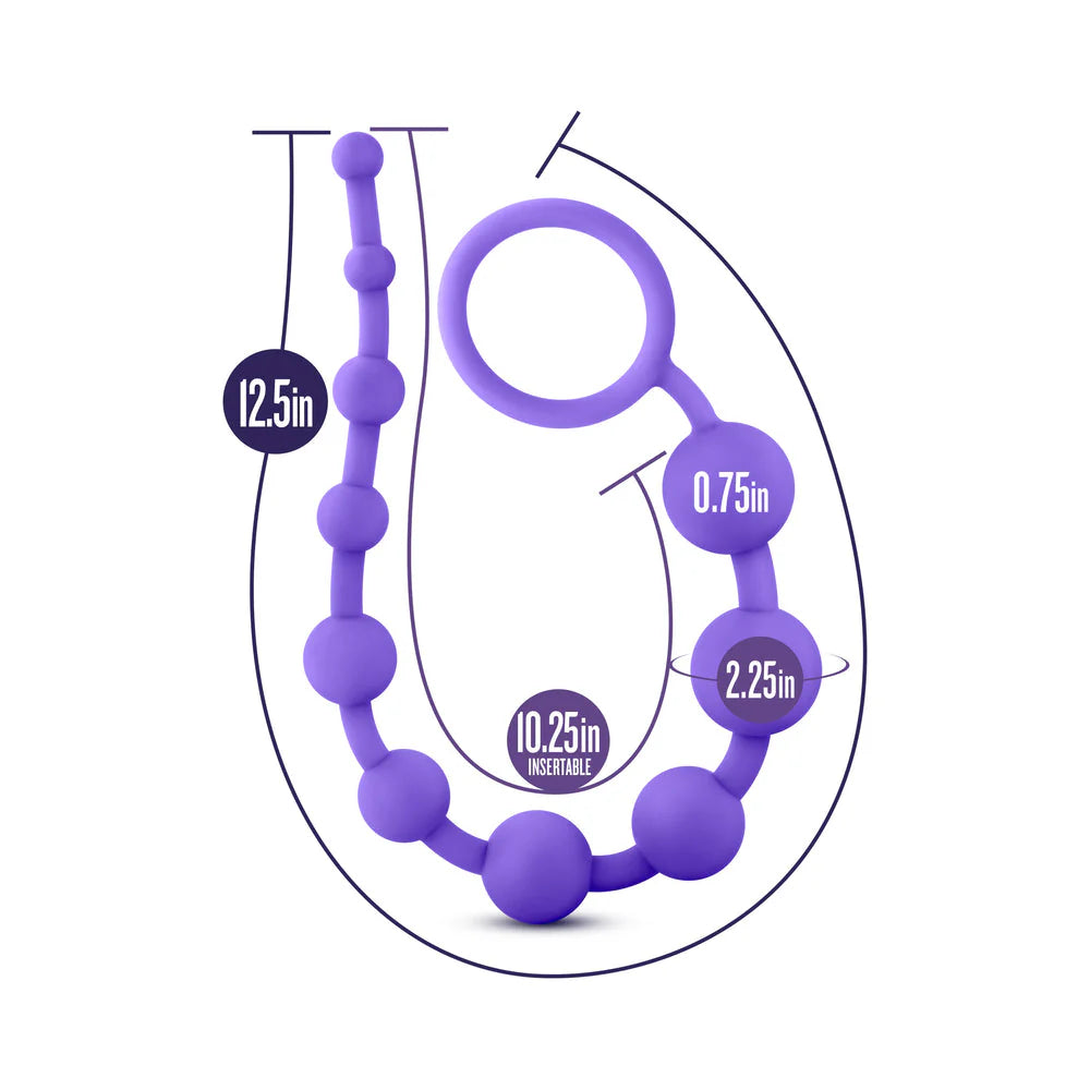 Luxe Silicone Anal Beads