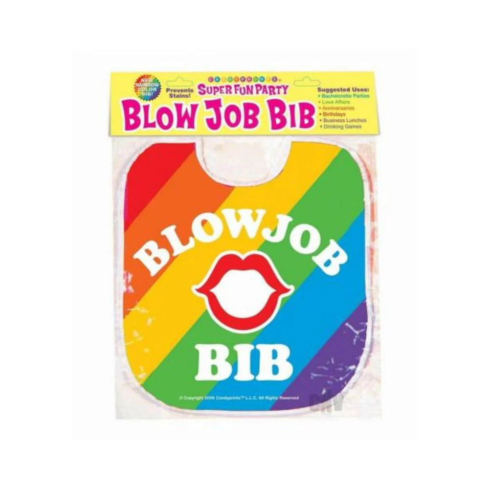 Blow Job Bib Rainbow
