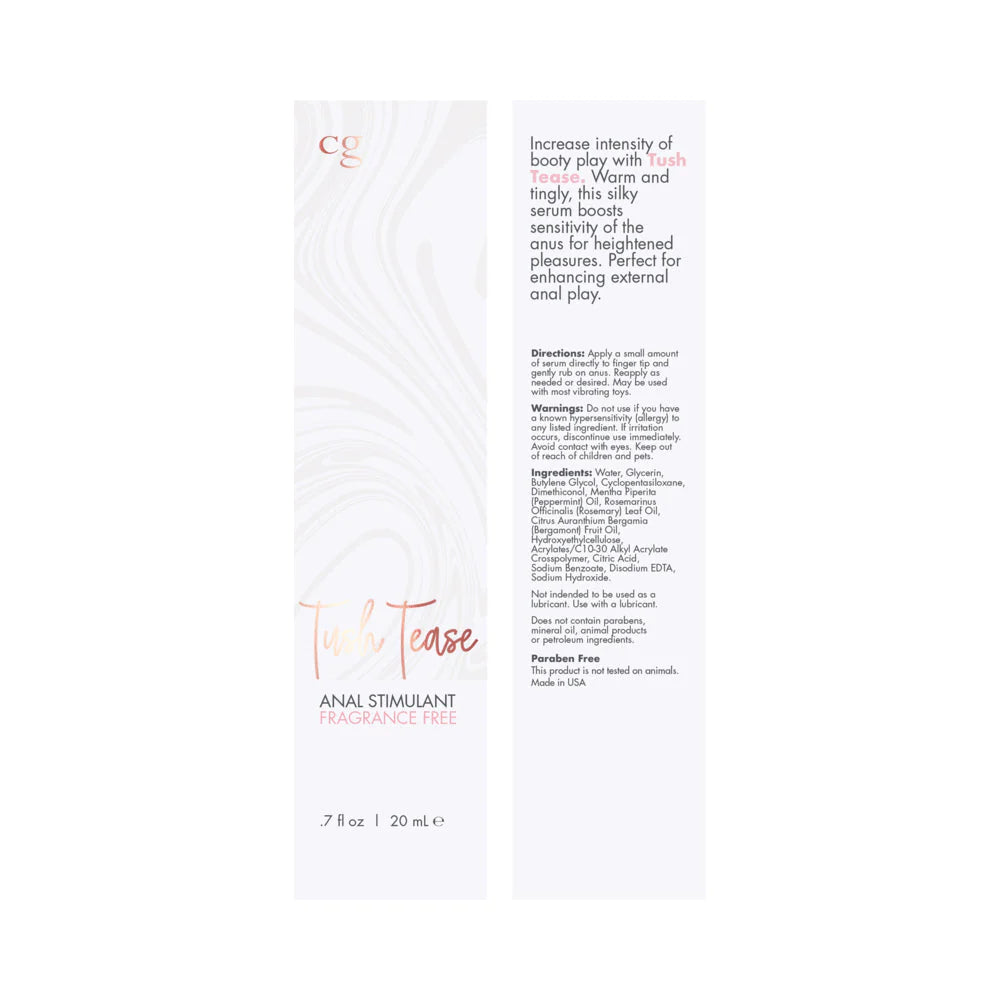 CG Tush Tease Anal Stimulant Au Natural .7oz