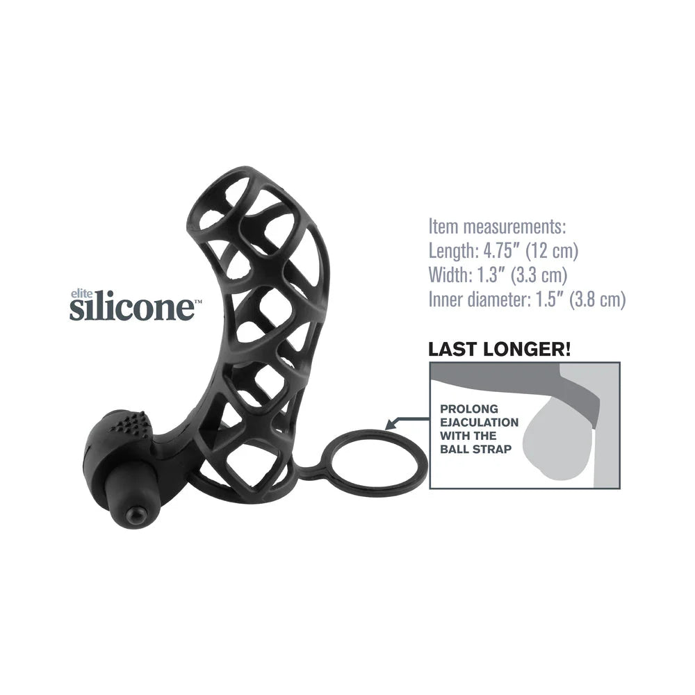 Extreme Silicone Power Cage Black