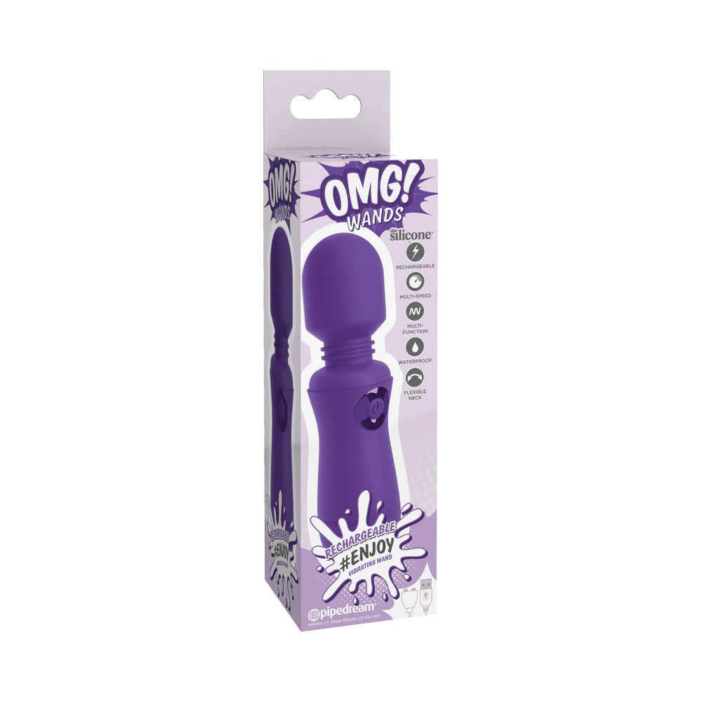 Omg! Wands Enjoy Rechargeable Vibrating Wand