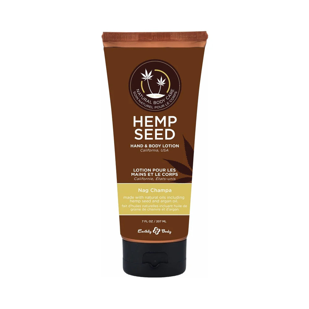 Earthly Body Hand & Body Lotion Nag Champa 7oz Tube