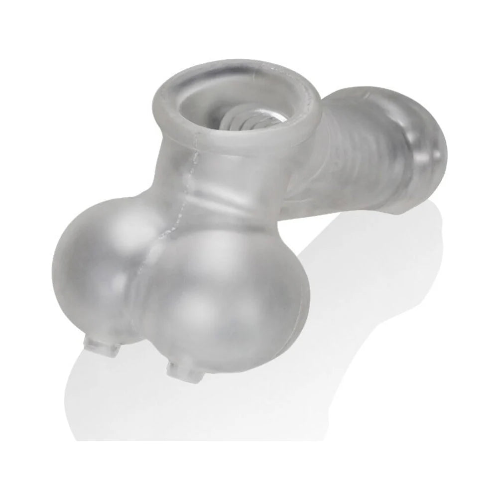 Sackjack Wearable Jackoff Sheath Clear Frost