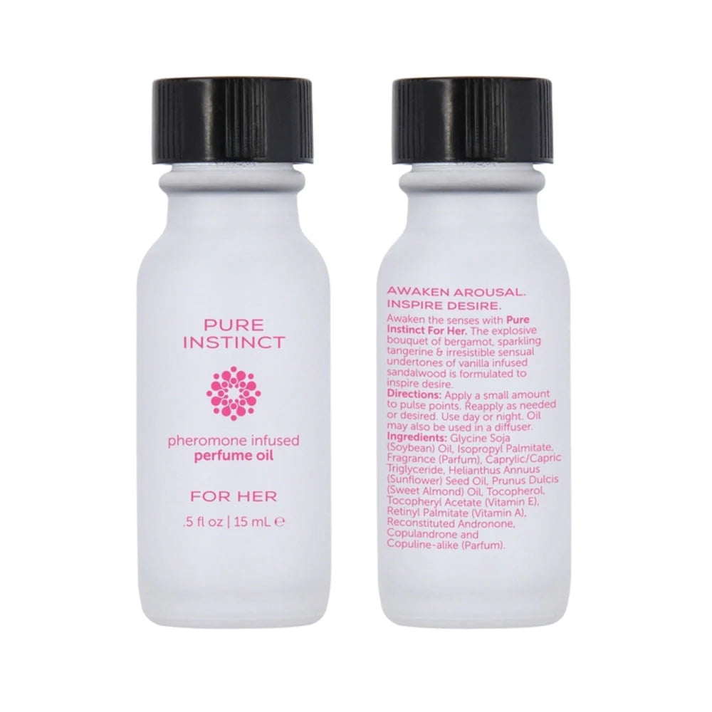 Pure Instinct Pheromone Perfume Oil For Her 0.5oz