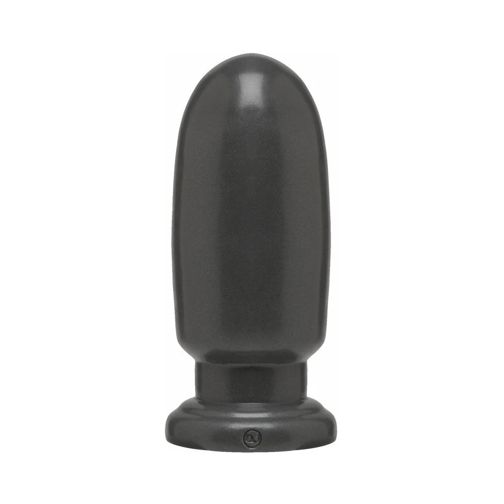 American Bombshell Shell Shock Large Anal Plug Gray