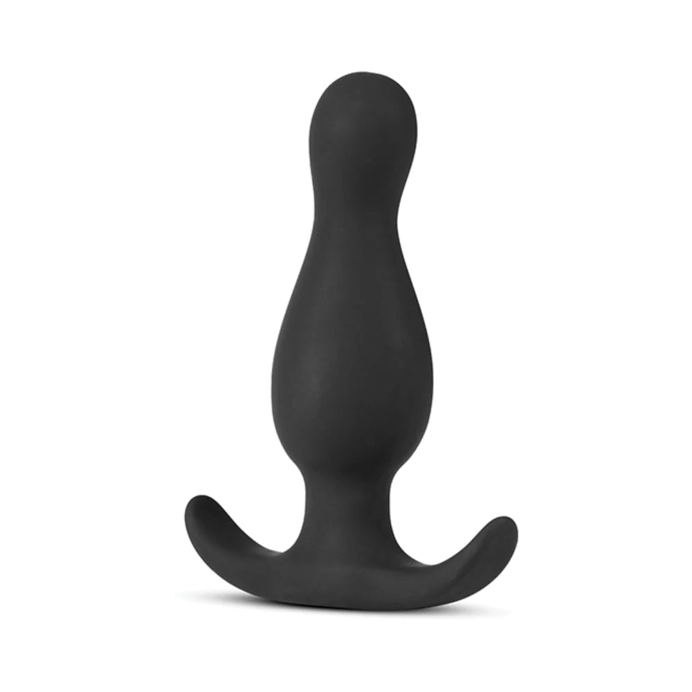Anal Adventure Platinum Curve Plug Black