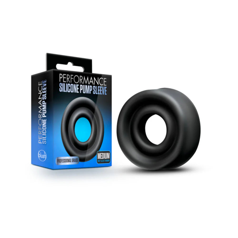 Performance - Silicone Pump Sleeve - Medium - Black