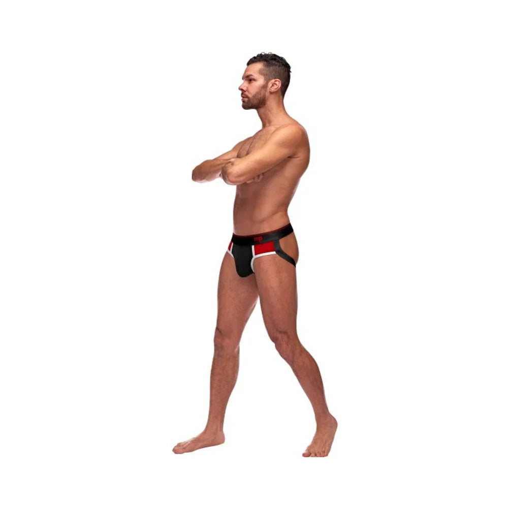 Mp Retro Sport Panel Jock Blk Lx