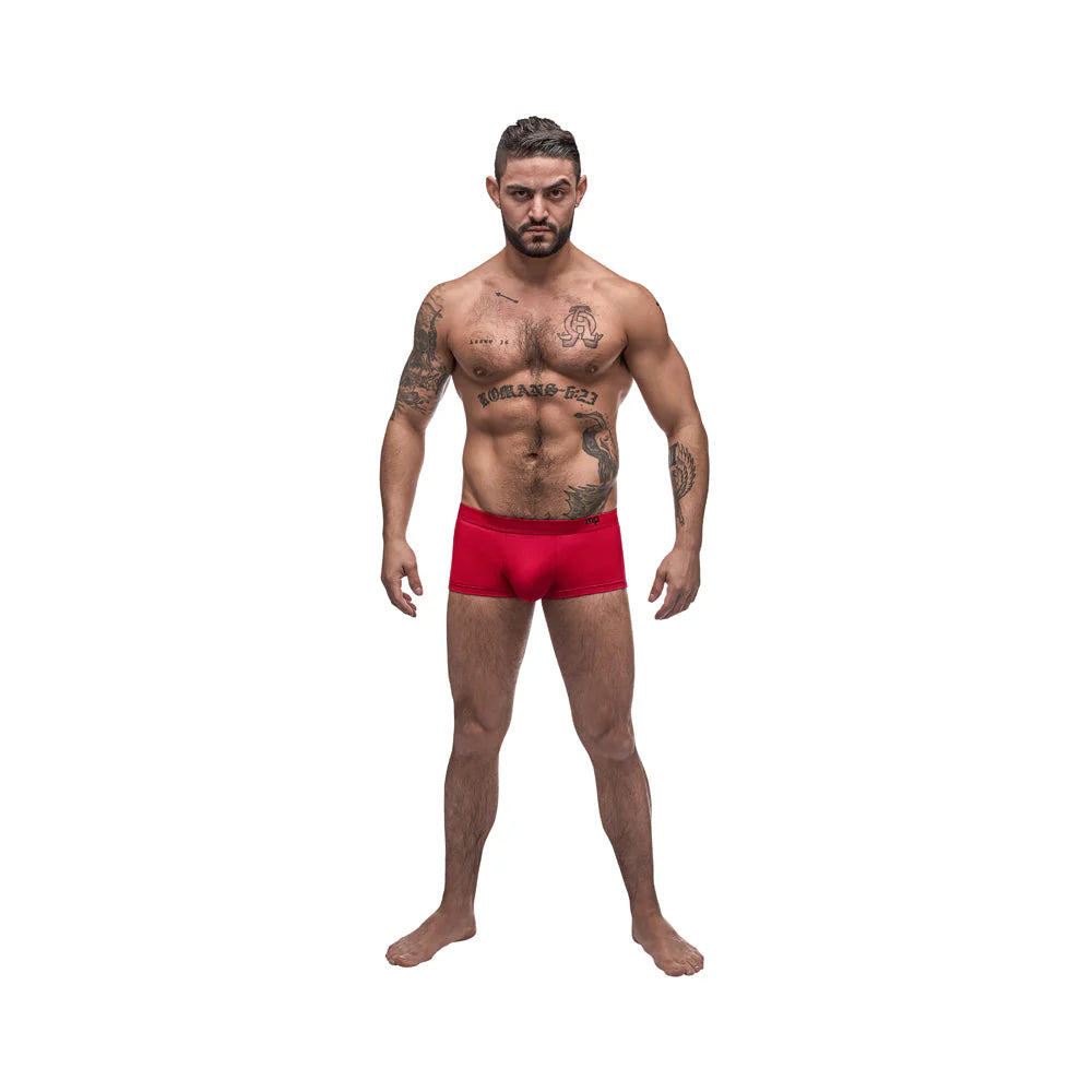 Male Power Pure Comfort Modal Wonder Short Red Xlarge