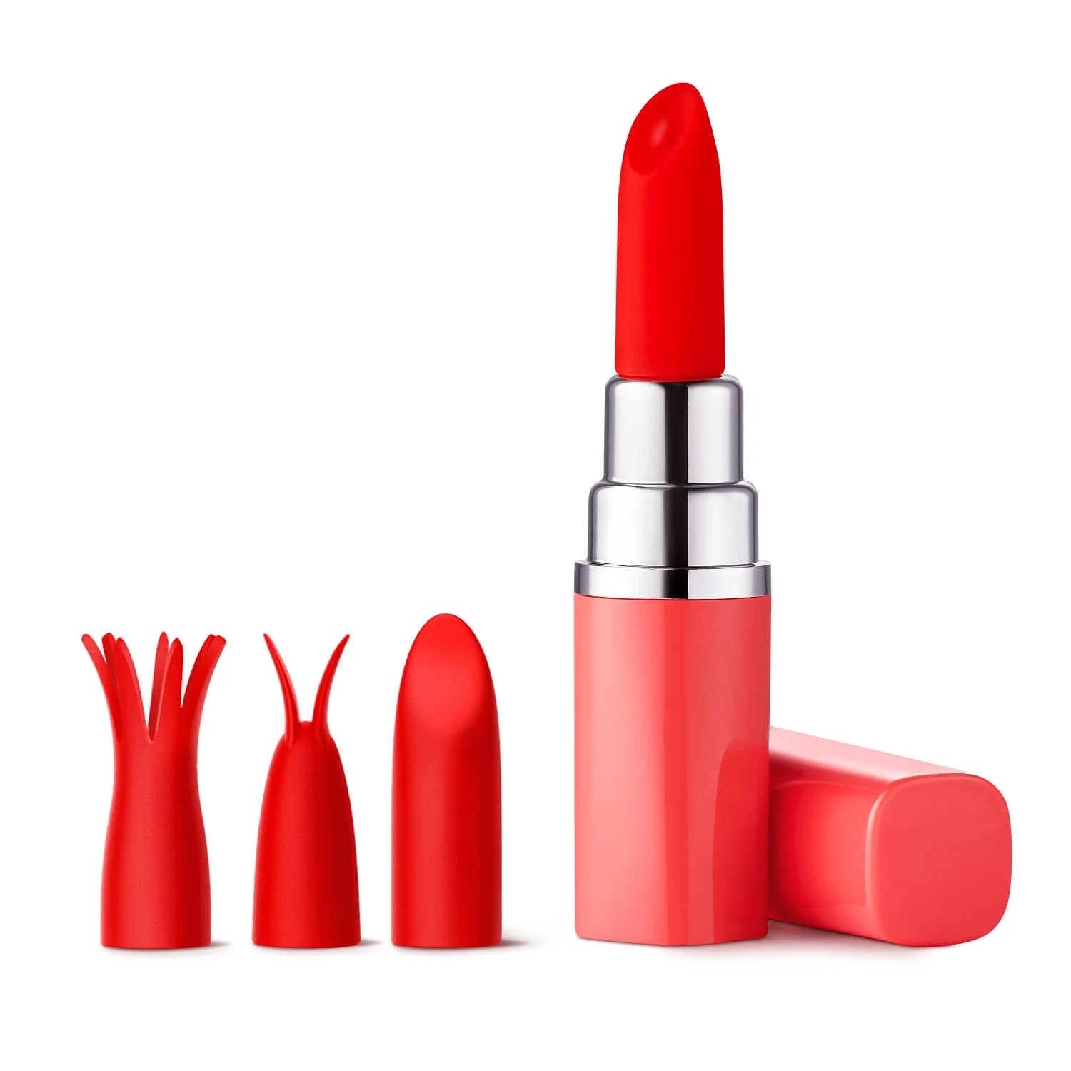 Luv Lab Lv57 Lipstick With 3 Silicone Heads Coral