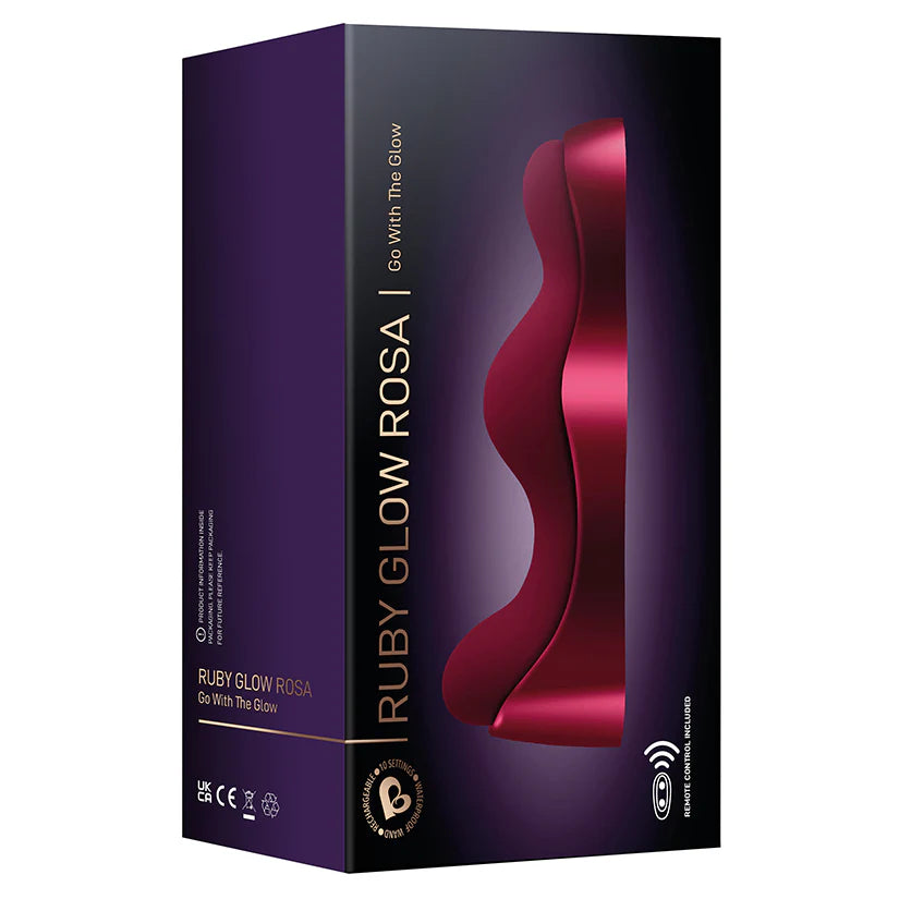 Ruby Glow Rosa Saddle Vibrator