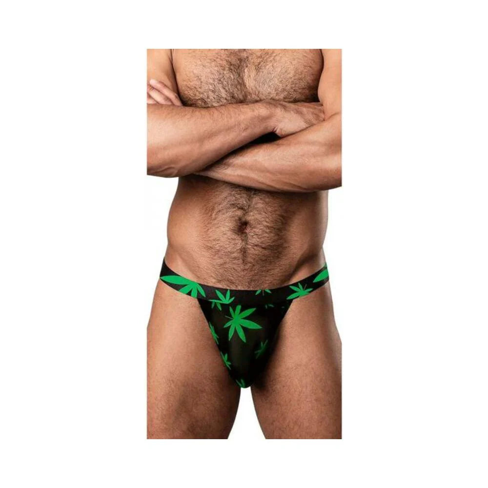 Hazy Dayz Micro Thong Potleaf S/m