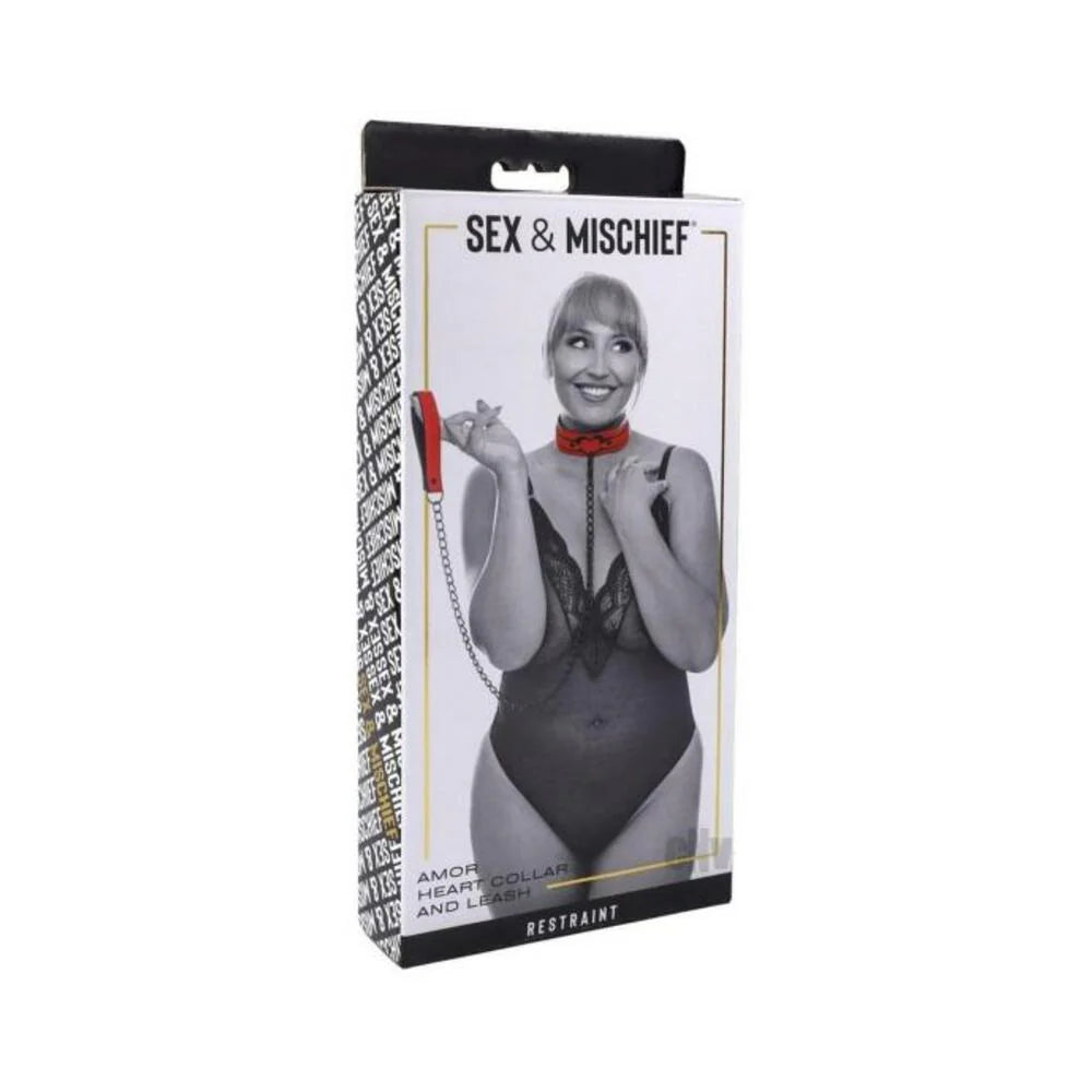 Sportsheets Sex & Mischief Amor Collar And Leash