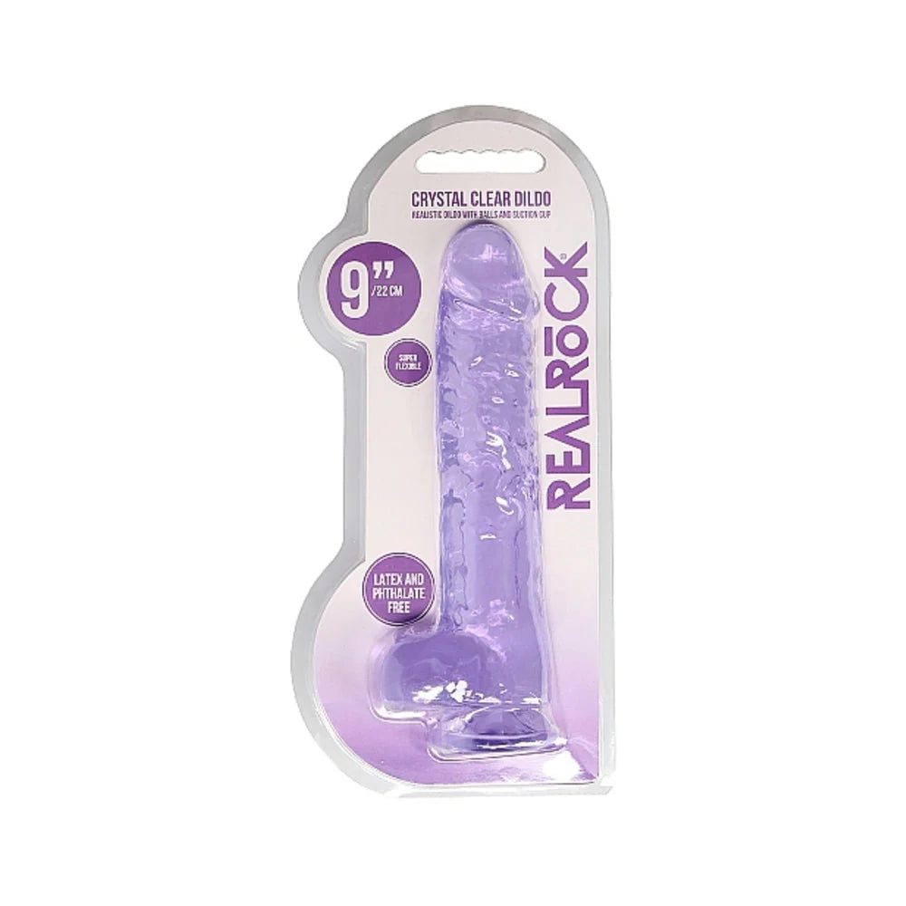 Realrock Realistic Dildo With Balls 9 inches