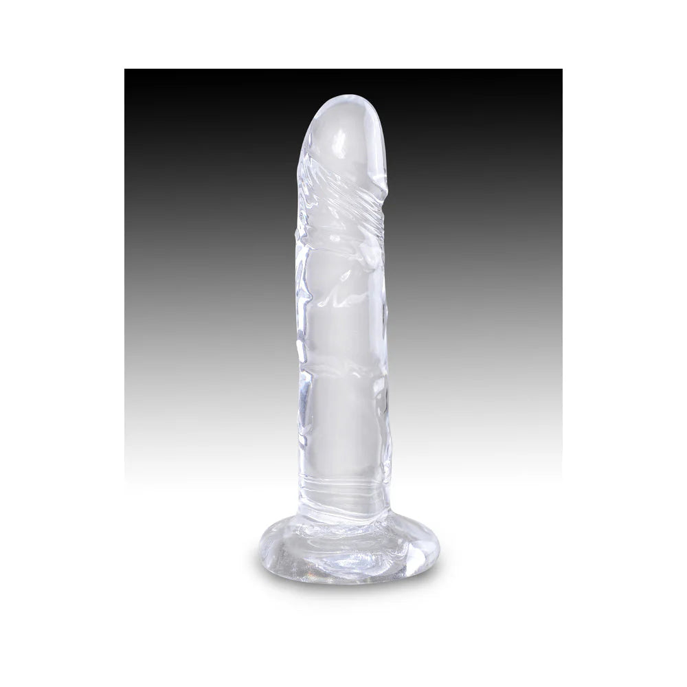 King Cock Clear 6in Cock