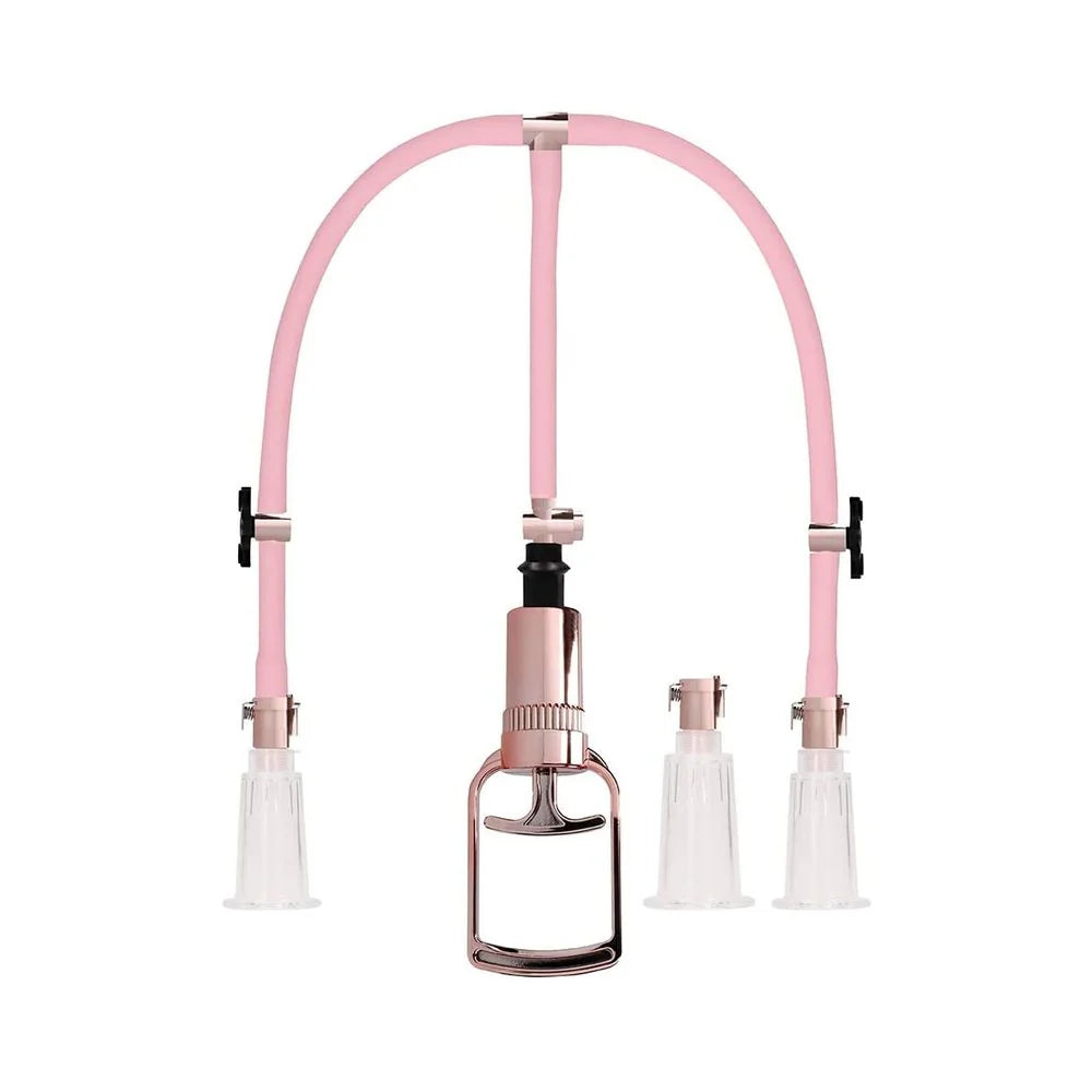 Pumped - Clitoral & Nipple Pump Set Medium - Rose