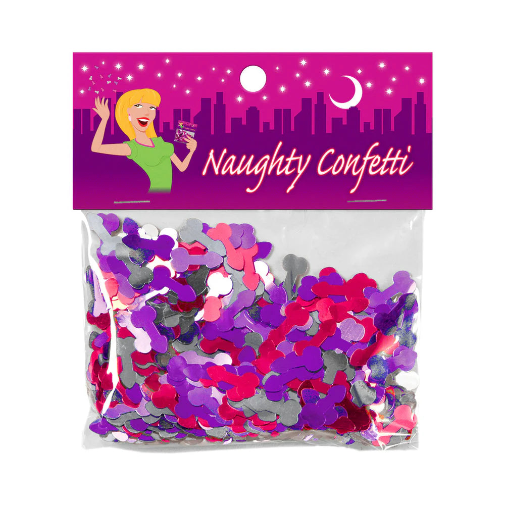 Naughty Confetti Penis Assorted Colors