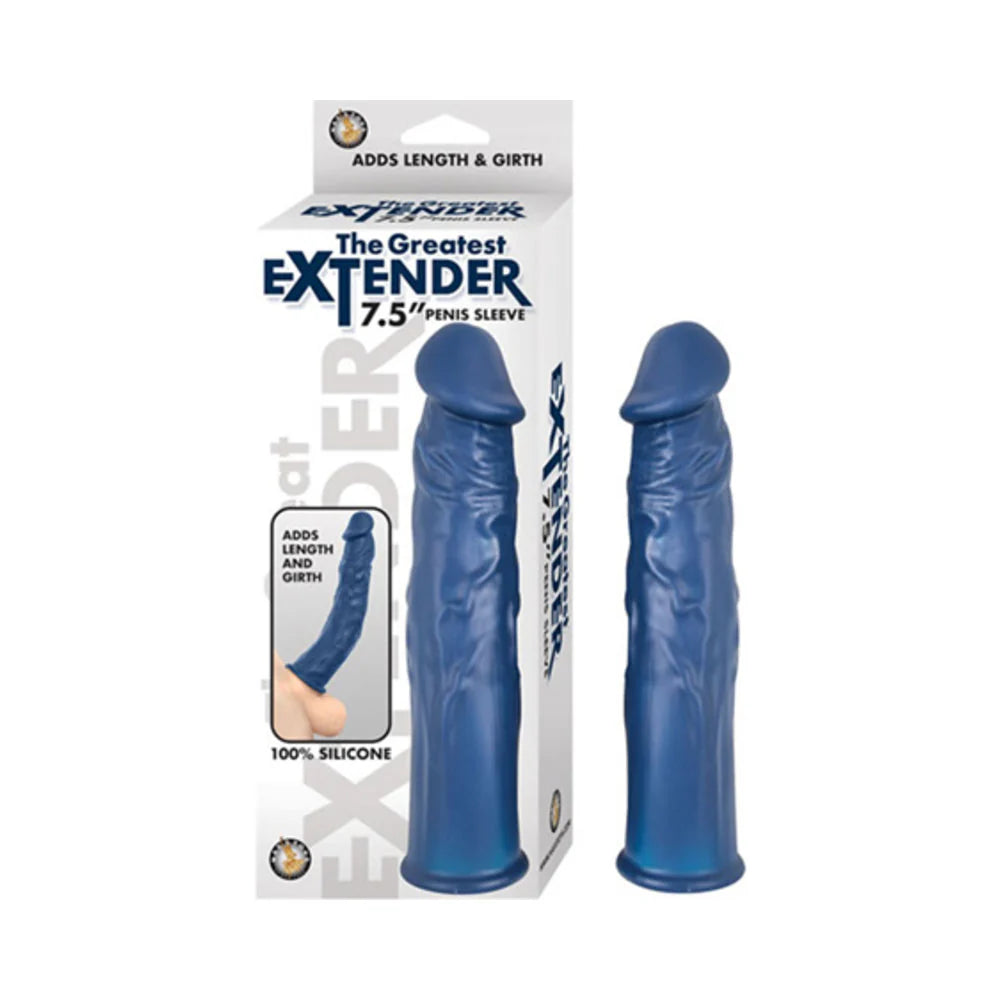 The Great Extender 7.5in Penis Sleeve Silicone