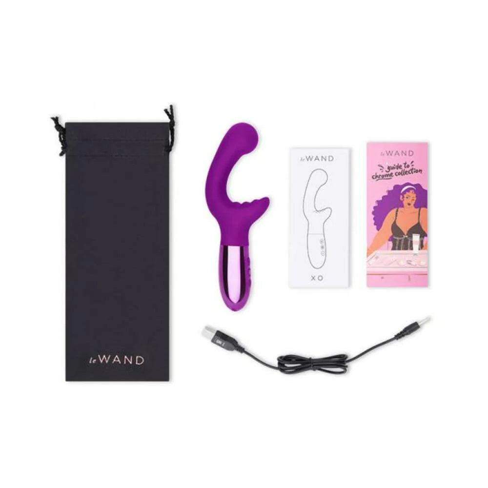 Le Wand Xo Double-motor Wave Rechargeable Vibrator Cherry