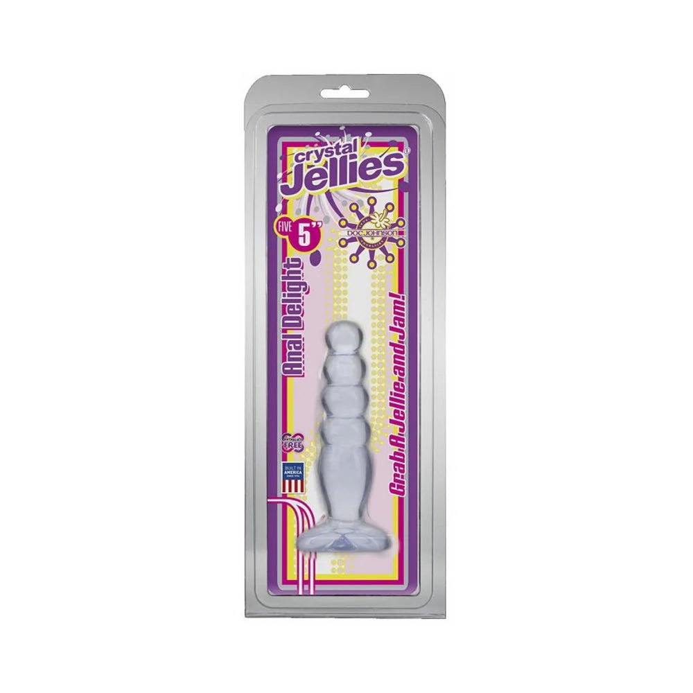 Crystal Jellies Anal Delight 5in