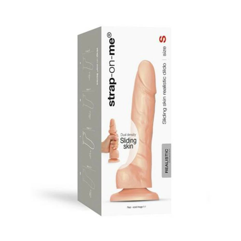 Strap-on-me S Sliding Skin Realistic Dildo Vanilla