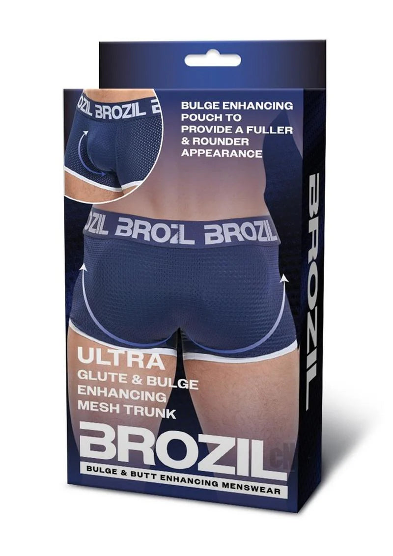 Brozil Mesh Boxer L/xl Nvy