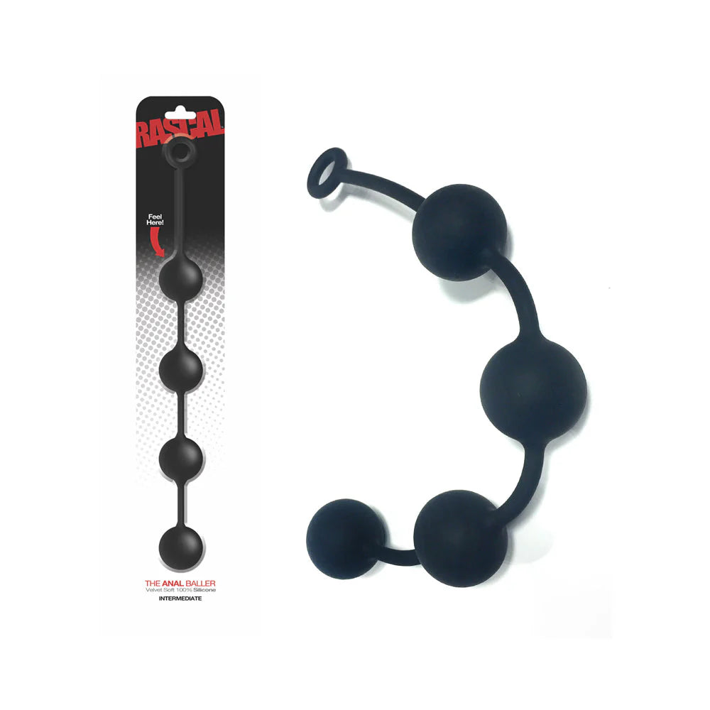 Rascal Toys The Anal Baller Intermediate Black