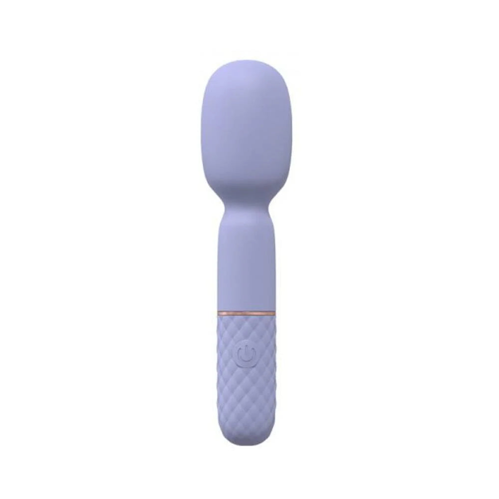 Loveline Bella 10 Speed Vibrating Mini-wand Silicone Rechargeable Waterproof Lavender