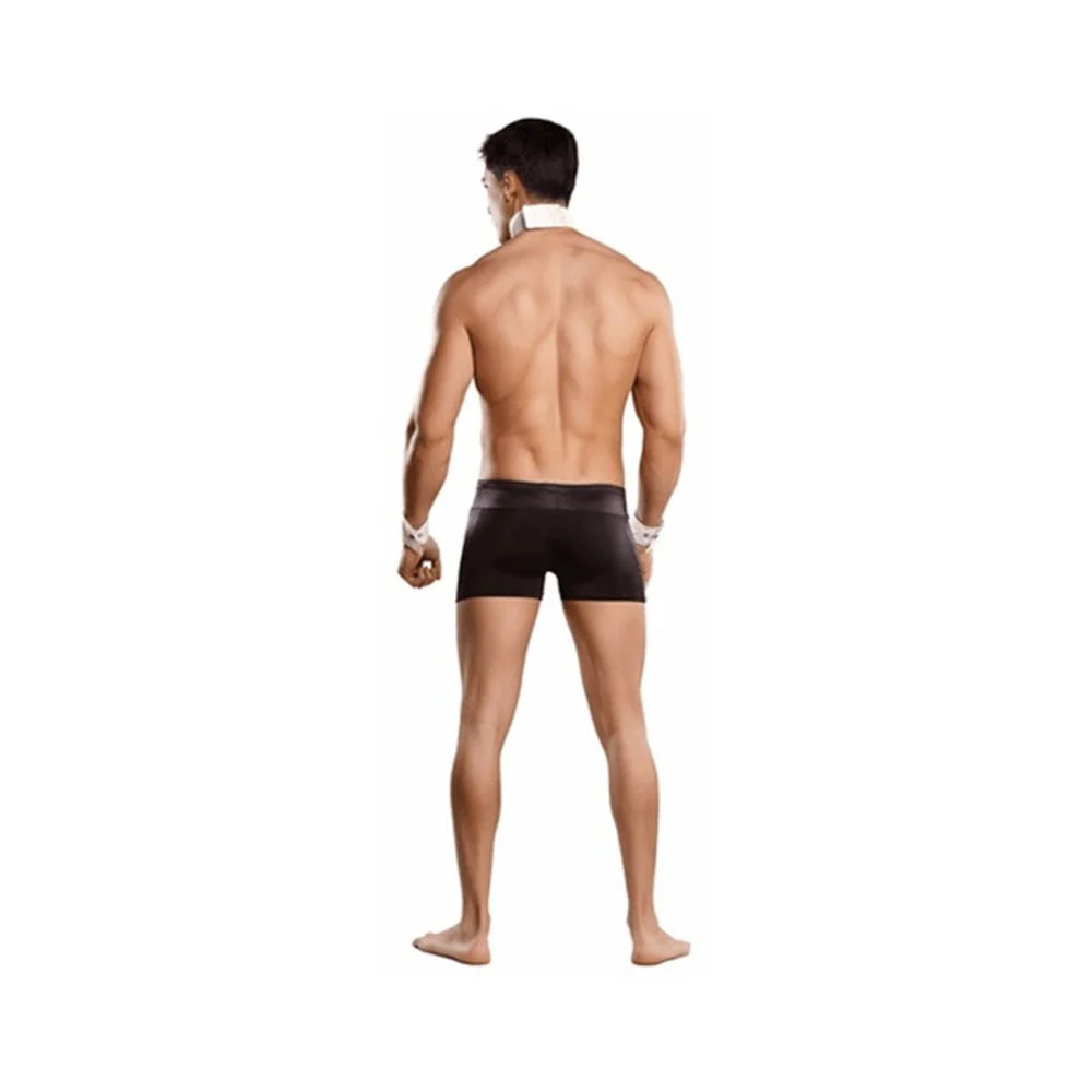 Male Power Butt-ler Costume S/M Black