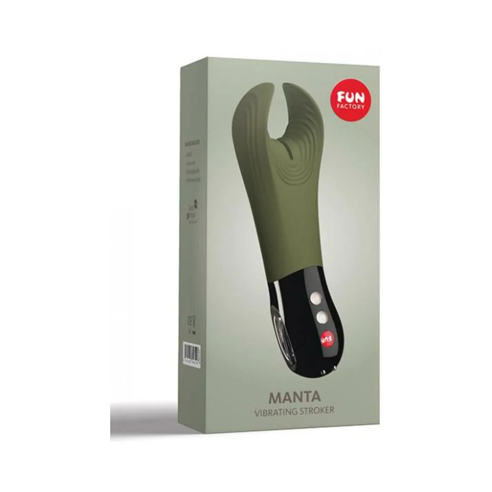 Fun Factory Manta Man Tool Moss Green