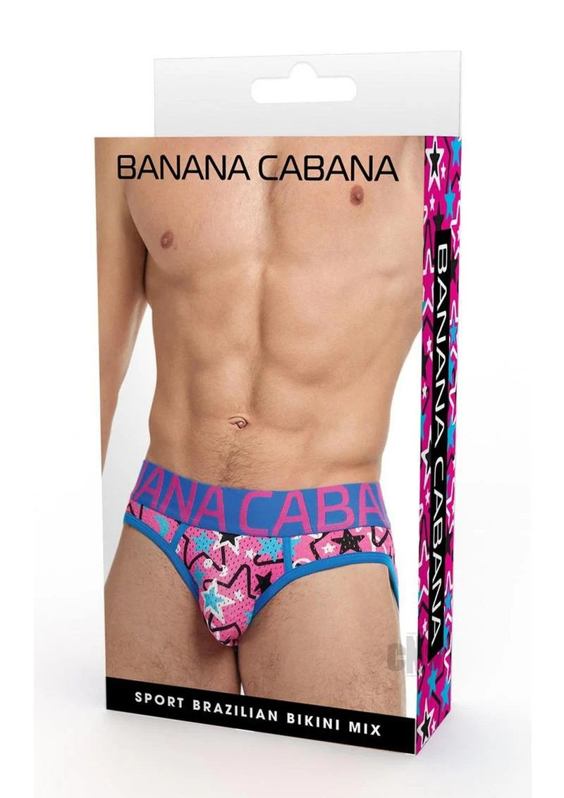 Banana Cabana Eclips Bikini Md/lg Purple