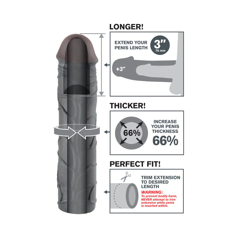 Mega 3 inches Penis Extension